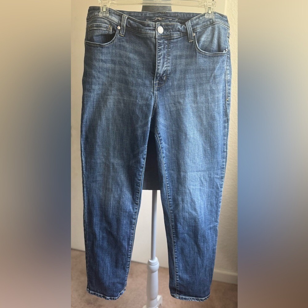 Seven7 Blue Women's Jeans, size 18